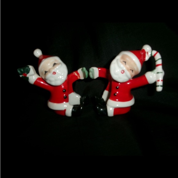RARE! Vintage 1957’s NAPCO Japan Kitsch Santa’s candle climber  figurines! - Picture 13 of 16